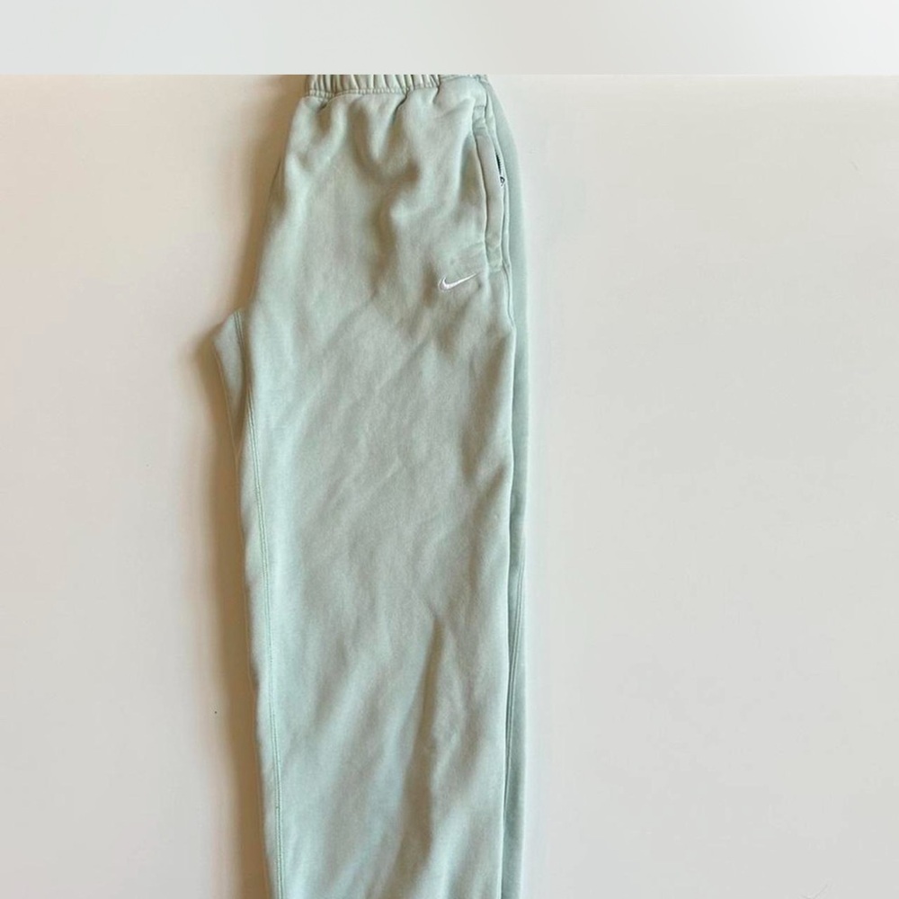 Nike Green Pantsuit Relaxed Fit Cotton Blend - Picture 3 of 6